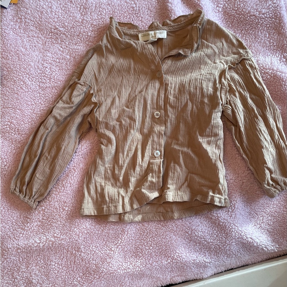 Chelsea and Violet button up blouse